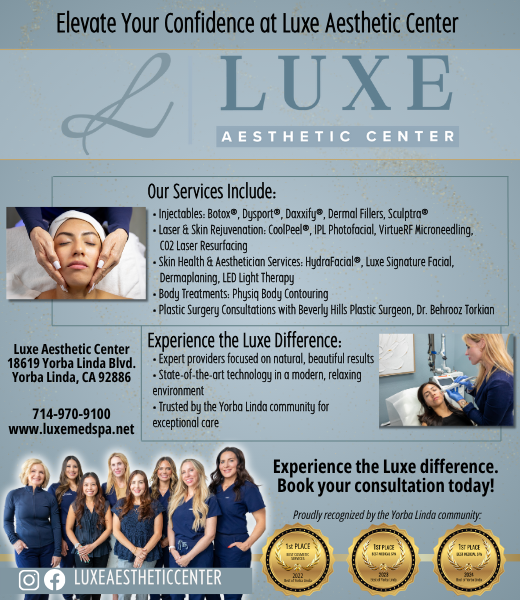 Experience the Luxe difference. Book your consultation today!"